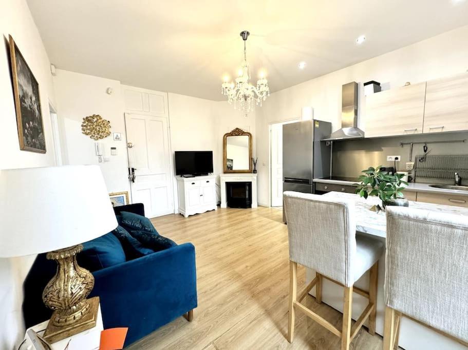 Lumineux Appartement Deux Pieces Nizza Esterno foto