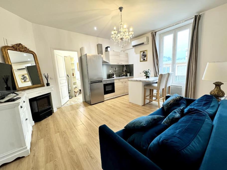 Lumineux Appartement Deux Pieces Nizza Esterno foto
